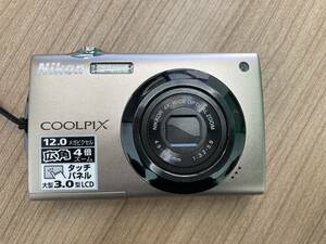 美品 ニコン Nikon COOLPIX S4000 コンパクトデジタルカメラ　充電器なし ◆売上No153