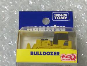 タカラ　チョロＱ　非売品　コマツ　BULLDOZER　（未開封品）車体は塗装されています。