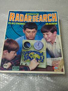  Epo k company radar search game Showa Retro that time thing National with battery ( operation not yet verification goods )