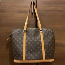 1円スタート 美品 LOUIS VUITTON ルイヴィトン バビロン モノグラム トートバッグ ブラウン バッグ VI1907_画像1