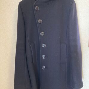 sunaokuwahara スナオクワハラ ガリウールコート ネイビー紺色