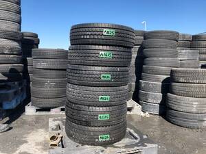 【中古タイヤ A1625】2018年製 9分山 ダンロップ 225/75R16 118/116L LT WINTER MAXX LT03 6本セット