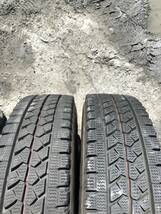 ★6本まとめ売り特価☆【中古タイヤ A1595】2022年製 7分山 ブリヂストン 195/85R16 114/112L LT BLIZZAK W979 _画像3