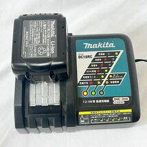 makita マキタ コードレス 充電式クリーナー CL141FD 14.4V 掃除機 通電確認済 現状品_画像7