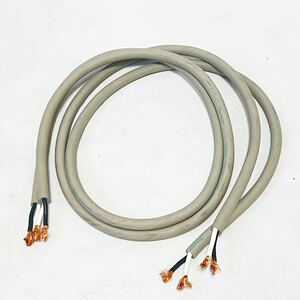 ACROTEC アクロテック Stressfree Cable 6N-S1040 99.99997％ Cu スピーカーケーブル ペア 約135cm×2本 現状品