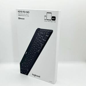 Logicool ロジクール KEYS-TO-GO iK1042BKA ウルトラスリム キーボード ブラック 通電確認済 現状品