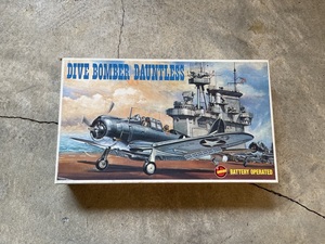 未組立●IMAI/イマイ DIVE BOMBER DAUNTLESS 1/50 BATTERY OPERATED コレクション プラモデル 当時もの 絶版 レア 現状品●