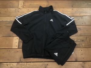 adidas スポーツウェア セットアップ size 160 アディダス キッズ 薄手 トレーニングウェア