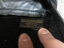 USA製 Harley Davidson レザー チャップス 黒 ブラック ハーレーダビッドソン バイク ツーリング size XL_画像7