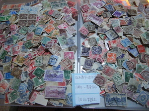 日本普通切手使用済み（小判～産業位）１０００枚以上大量まとめて＊説明欄参照