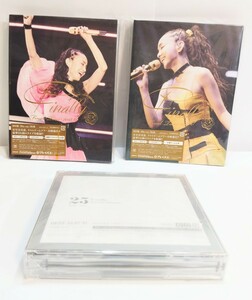 【未開封品】安室奈美恵 25周年ベストアルバム　(CD)＆Blu-ray(左福岡ヤフオクドーム公演.右札幌ドーム公演)セット　003JHHJU12