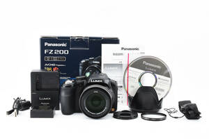 ■美品■ パナソニック Panasonic LUMIX DMC-FZ200 1210万画素 光学24倍ズーム 【初期付属品完備】#602036