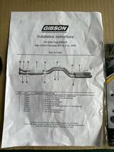 グランドチェロキー　SRT8 マフラー　GIBSON CAT BACK DUAL EXHAUST 6.1 HEMI 12時間使用品_画像8