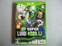 ★☆ 任天堂 Nintendo WiiU New スーパールイージ U SUPER LUIGI 30周年 ニュー・スーパールイージ・U ×BROS.U ソフト 中古 Wii U ☆★_画像1