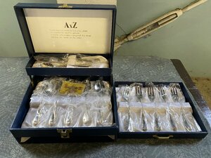 未使用品!　AXZ・AZUMA　カラトリーセット12P　/三越購入▼