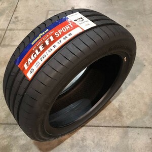 保管袋付 (IK261.7) 送料別 [4本セット] GOODYEAR EAGLE F1 SPORT FP　235/45R17 94W 2020年以降製造 室内保管 235/45/17 夏タイヤ