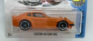 304// Hot Wheels ホットウィール NISSAN CUSTOM DATSUN 240Z オレンジ ニッサン フェアレディZ