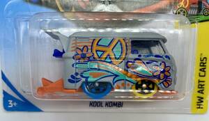 308//フォルクスワーゲン クールコンビVOLKSWAGEN KOOL KOMBI Hot Wheels ホットウィール　カードしわ