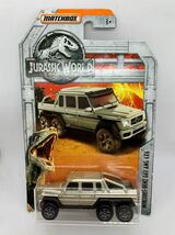 331// MATCHBOX MERCEDES-BENZ G63 AMG 6×6 マッチボックス メルセデスベンツ JURASSIC WORLDジュラシックワールド_画像2