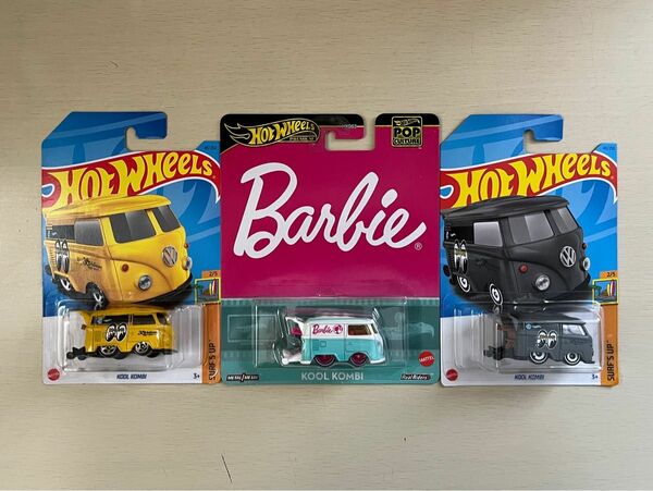 Barbie KOOL KOMBI Hot Wheels POPCULTURE＆HNK21＆HNJ80 クール コンビ　3台セット