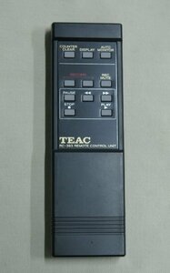 TEAC RC-393 カセットデッキ用リモコン 赤外線発光確認済み 中古品