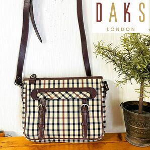 美品 DAKS LONDON ダックス　ミニショルダーバッグ