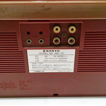 サンヨー SANYO レトロ　ラジカセ MR-V9 当時もの　三洋電機_画像9