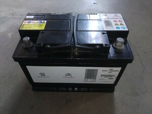 中古品!!! シトロエン プジョー 70Ah 760A EFBバッテリー ボッシュ BOSCH VARTA パナソニック CITROEN PEUGEOT 本州のみ送料無料