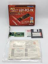 1円 BUFFALO PC98-NX PC-9821 DOS/V PCIバス LANカード LGY-PCI-TR Windows95 WindowsNT対応【5412】_画像1