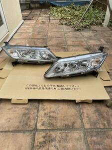 ホンダ 純正 GM4 GM5 グレイス 前期 LED ヘッドライト ヘッドランプ 左右セットSTANLEY W1876 打刻90