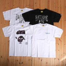 お買い得！◆A BATHING APE◆アベイシングエイプ◆メンズ　 Tシャツ　おまとめ４点セット　[M] マルチカラー br07016801_画像1