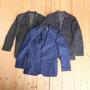 ★お得◆BURBERRY BLACK LABEL◆バーバリーブラックレーベル◆メンズ　男性用　ジャケット　おまとめ３点セット　[S/M] br07017069