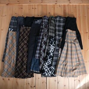 ★お得◆BURBERRY LONDON◆バーバリーロンドン◆レディース　女性用　スカート＆ボトムス　おまとめ１６点セット[38/40/42] br07016925