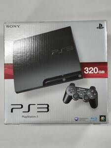 新品未開封！SONY PlayStation 3 PS3 320GB チャコール・ブラック CECH-3000B 