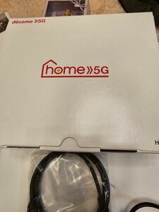 ドコモ home5g hr01　一括にて購入済み　１週間使用　コジマ保証書あり　2023年5月2日に購入　手渡しOK ホームルーター