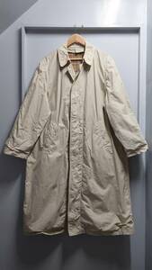 90*s Karl Helmut lining check pattern turn-down collar coat beige L-XL corresponding Karl hell m