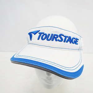 TOUR STAGE ツアーステージ ロゴ刺 サンバイザー 