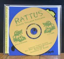 RATTUS - Here Comes Death GTA TERVEET KADET BASTARDS Finnish Hardcore Punk_画像3