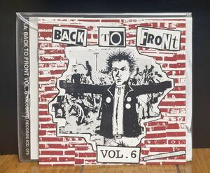 BACK TO FRONT VOL.6 Rare Punkrock 1977 - '82 - V.A. INCOGNITO RECORDS