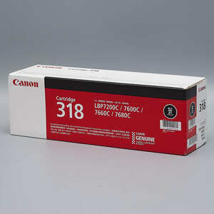 CANON カートリッジ318 ブラック CRG-318BLK 2662B003 トナーカートリッジ 純正 適合機種 LBP7200C LBP72600C LBP7660C LBP7680C