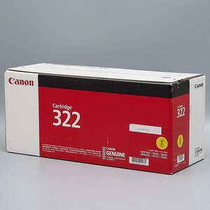 送料無料!! CANON カートリッジ322 イエロー CRG-322YEL 2646B001 トナーカートリッジ 純正