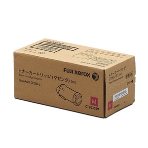 送料無料!! FUJI XEROX CT203059 トナーカートリッジ マゼンタ 純正 DocuPrint CP500 d用 印字枚数11000枚