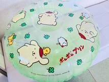 ★レア サンリオ ポムポムプリン エアークッション 空気ビニール風船 空ビ Inflatable Sanrio BEACHBALL PoolToys PomPomPurin 浮き輪_画像2