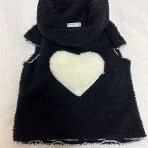 キッズ ふわふわベスト セーター 可愛い