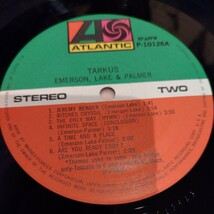LP TARKUS EMERSON,LAKE＆PALMER レコード_画像5