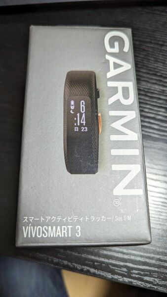 GARMIN ガーミン vivosmart3 Size s.m Black A08