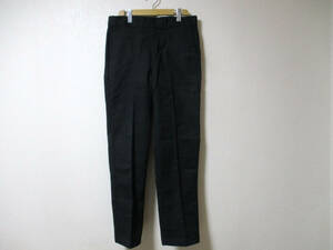 Dickies 　ディッキーズ 　ワークパンツ 　874BK　黒　　W３４　　　　（３E　ハ大