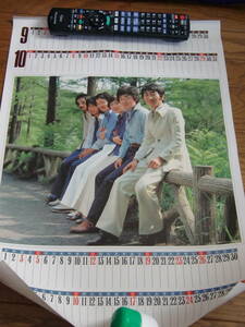 Koichi Morita и Top Galant Poster Calendar 1978 CBS Sony Calendar