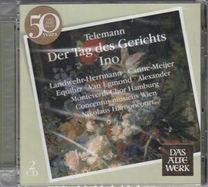 [2CD/Das Alte Werk]テレマン:オラトリオ「最後の審判の日」他/G.L=ヘルマン(s)他&N.アーノンクール&ウィーン・コンツェントゥス・ムジクス