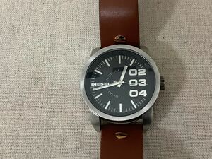 DIESEL ディーゼル　DZ-1513 黒文字盤　メンズ腕時計　【可動品】